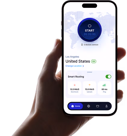 VPN application is available