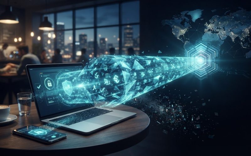 How a VPN Service Encrypts Internet Traffic, and What It Protects