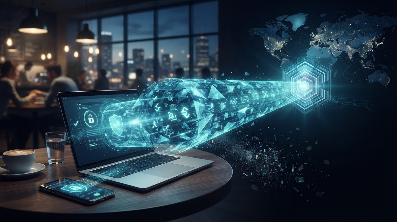 How a VPN Service Encrypts Internet Traffic, and What It Protects