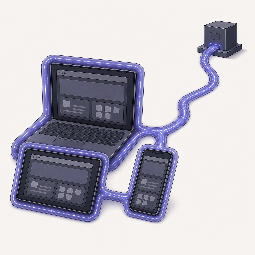 Mac, iPhone, and iPad using one encrypted VPN connection